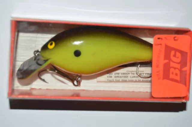 LOT OF 4 Norman Big N Crankbait Fishing Lures TACKLE BOX FIND