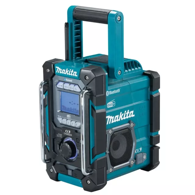 Makita Batterie de Radio Chantier 12V-18V DAB+ DMR301 avec Recharge sans