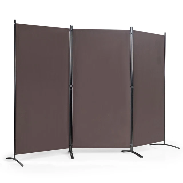 Divider Point Protector 3-PANEL FOLDING ROOM Divider Wall Privacy Screen Protector Living Room ...
