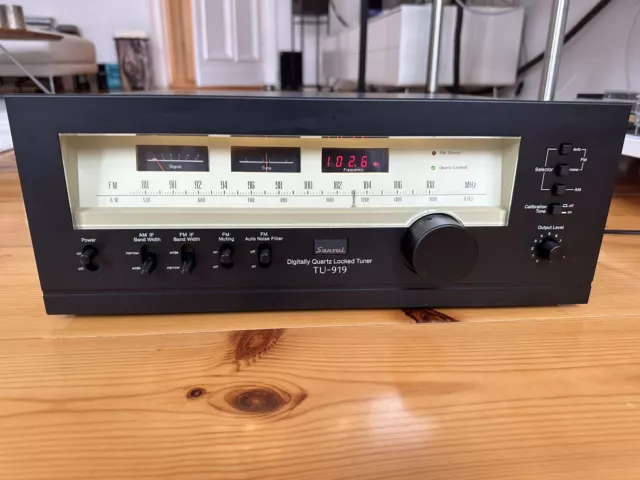 Sansui Vintage Tuner TU 919 - Top Zustand!