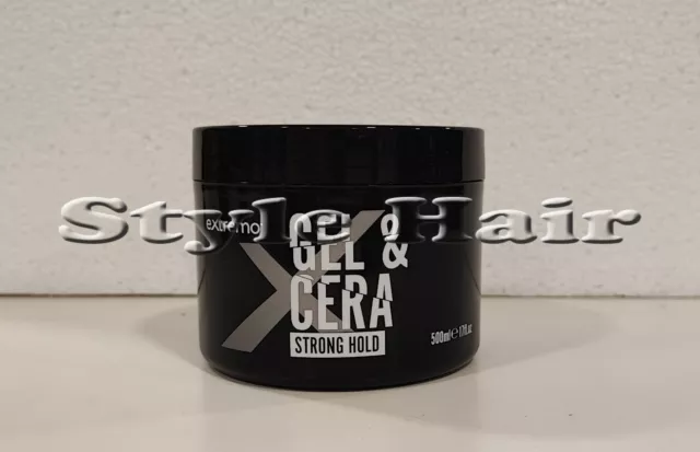 EXTREMO Gel per capelli professionale EXTREMO Gel & Cera Fix Strong  da 500 ml 2