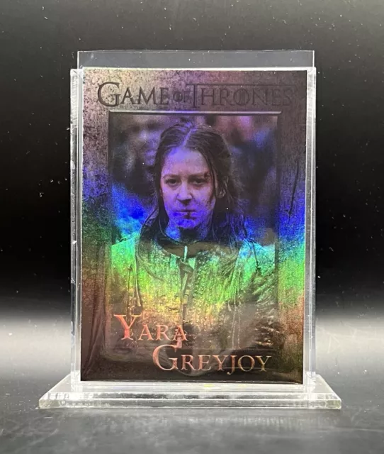 2018 Rittenhouse Game of Thrones FOIL Season 7 Yara Greyjoy #51