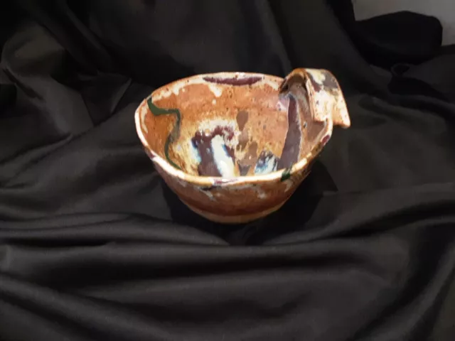 Signed STUDIO POTTERY TEA BOWL Japanese tea ceremony