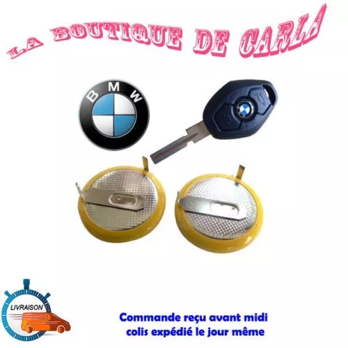 1 Accu pile LIR2025 3.6V coin battery LIR 2025 batterie pour clés BMW et MINI