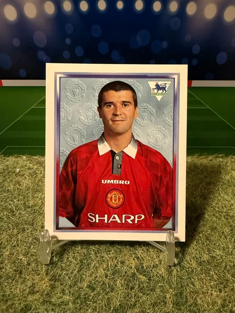 RARE Sticker Roy Keane Premier League 1998 - Panini Merlin - Neuf
