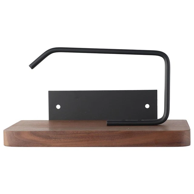 Espositore per orecchini con barra a T, supporto per orecchini in legno