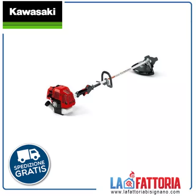 Decespugliatore a scoppio con motore Kawasaki BK35E - impugnatura singola