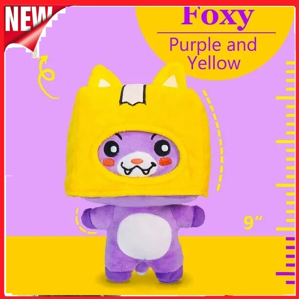 LANKYBOX PLUSH FOXY Lankybox Foxy 2024 Plush Toys Christmas