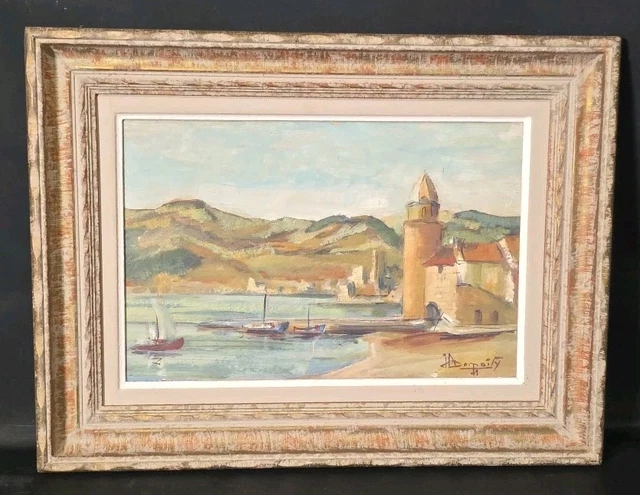 TABLEAU ANCIEN HUILE signé EUR 94,00 - PicClick FR