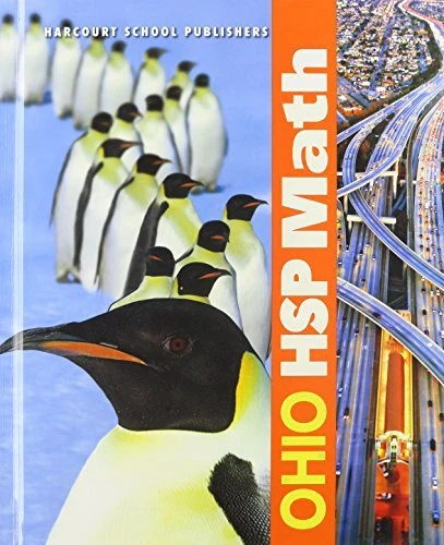 HSP MATH OHIO: STUDENT EDITION GRADE 5 2009 By Harcourt School Publishers *NEW*