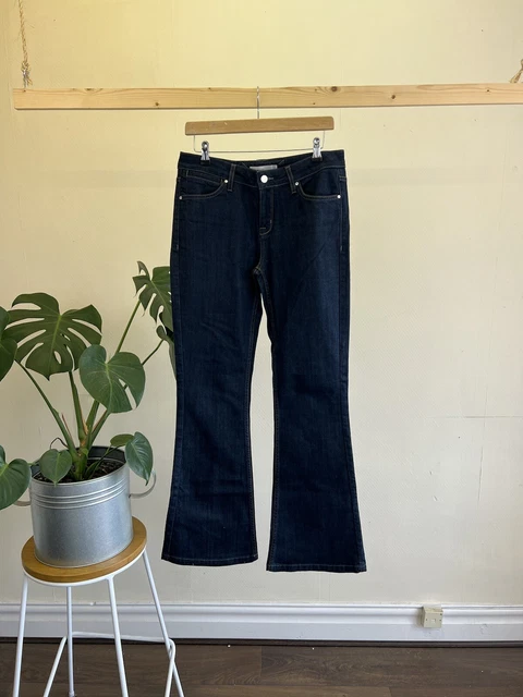 Womens Blue Karen Millen Bootcut Jeans Size Uk 12