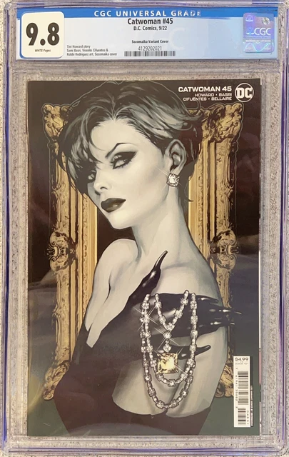 Catwoman #45 (Sozomaika 1:25 Ratio Variant) Comic Book ~ Cgc 9.8 Nm/M