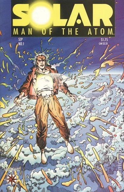 Solar Man of the Atom #1 FN/VF 7.0 1991 Stock Image