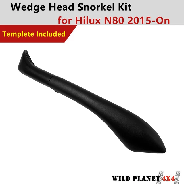 WEDGE HEAD SNORKEL Kit for Toyota Hilux SR5 Revo N80 GUN126R 2015On