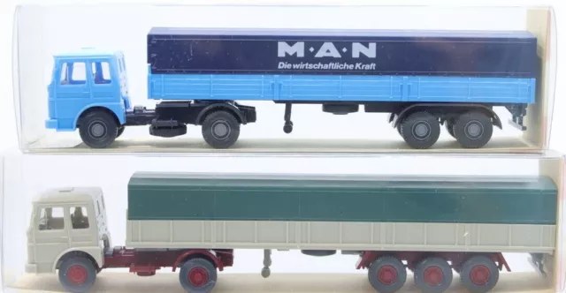Lot 5 Camions Wiking + 1 Roco Échelle HO 1:87 – Collection De 6 Camions Transport Internationaux, Marques Wiking Et Roco, échelle HO 1:87, En Boîtes, Pièces Complètes (roues, Rétros), Modèles Réduits Pour Train Miniature Ou Diorama