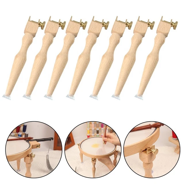 Support Cerceau Broderie Réglable Métal - Pliable Pour Broderie Main