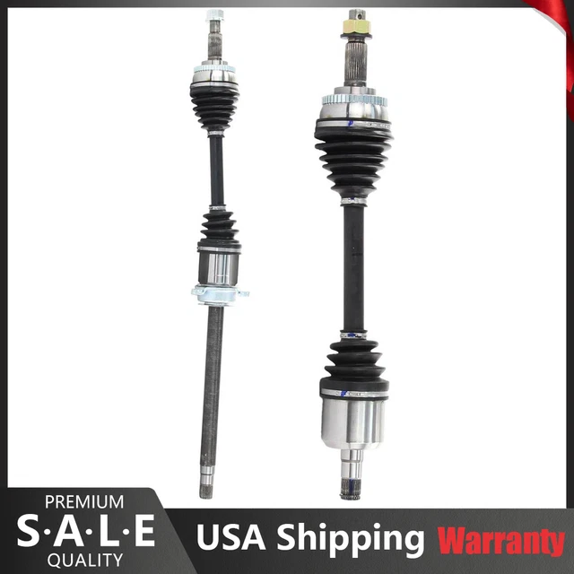 Front Left & Right CV Axle Shaft For 2004-2006 Nissan Altima Maxima Auto Trans