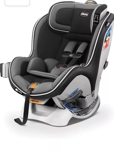 Chicco NextFit Zip Convertible Car Seat Carbon Black/Gray NEW