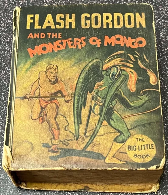 BLB Flash Gordon and the Monsters of Mongo #1166 (Whitman, 1935) HC