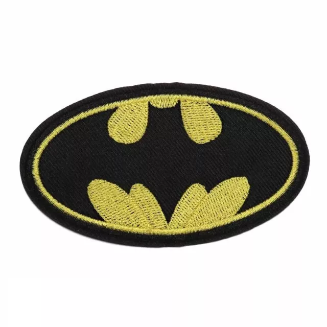 Toppa Batman Patch Ricamata Termoadesiva Batman