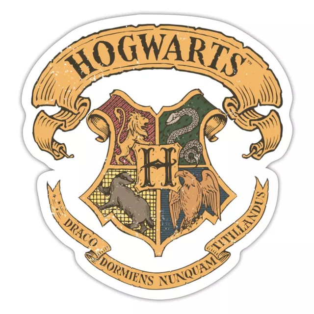 Harry Potter Hogwarts Wappen Aufkleber Sticker