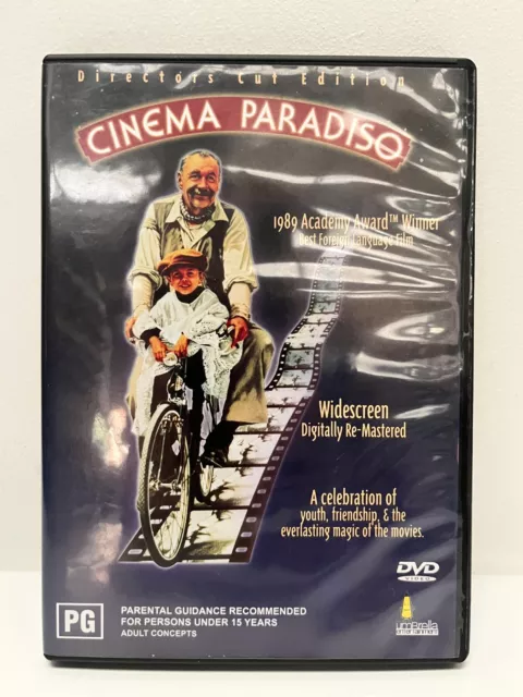 Cinema Paradiso rare AU Umbrella DVD 80s Italian coming-of-age drama