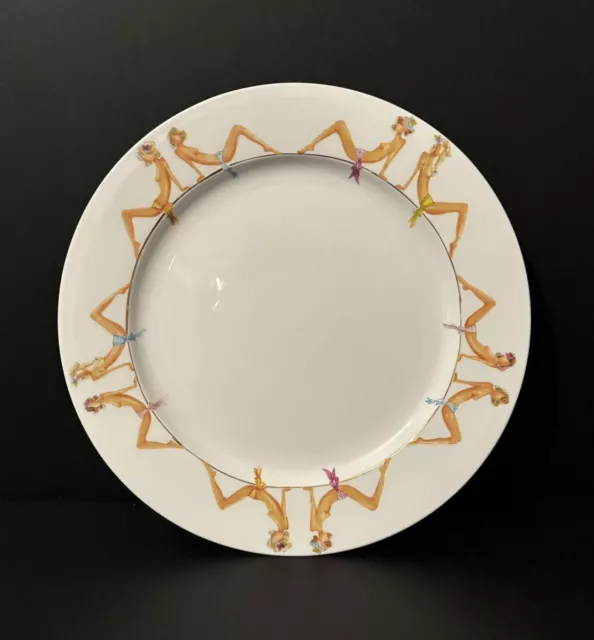 DIRTY DISHES BY Cynthia Rowley for Fishs Eddy MINT Dinner Plate 10 3/4 ...