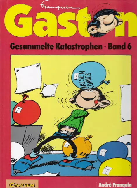 Gaston Gesammelte Katastrophen Nr.6 / 1994 Carlsen Hardcover / André Franquin