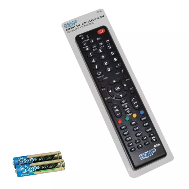 HQRP Remote Control for Panasonic TC-42PS14 TC-60PU54 TC-L42E30 TC-P42S30