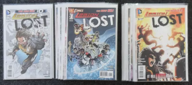 Legion Lost Vol. 2 Nr. 0, 1-16 (2011-2013) The New 52!- DC Comics USA - Z. 0-1/1