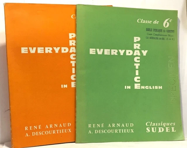 PRACTICE IN ENGLISH everyday - classe de 5e + classe de 6e --- deux EUR