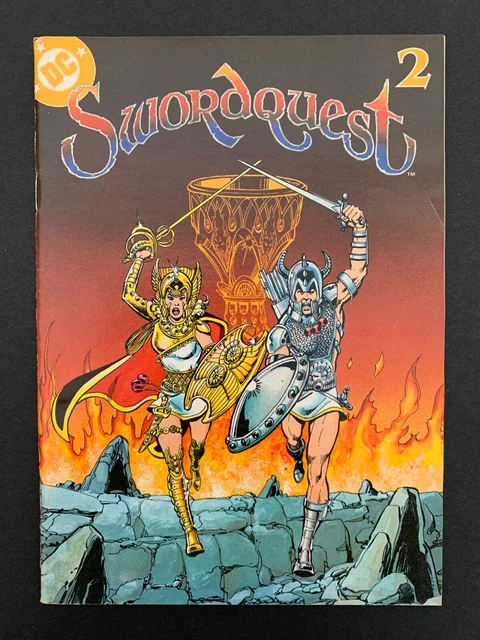 Swordquest #2 *Sharp!* (Dc, 1982)  Atari Video Game!  Perez Art!  Lots Of Pics!