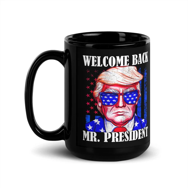Donald trump inauguration day 2025 coffee mug 47th president trump cup