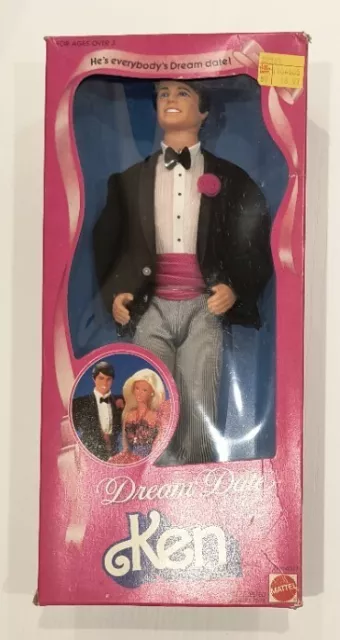 Barbie Dream Date Ken Mattel 80s