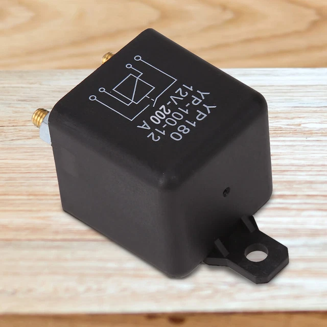 Hoge stroom Auto Vrachtwagen Motor Automotive Relais 60 V/48 V/36 V/24 V/12 V 200 A/100 A Starttype Automotive Modulair Relais 1 St (Maat: 100A 48V Hoge stroom Auto Vrachtwagen Motor Automotive Relais 60 V/48 V/36 V/24 V/12 V 200 A/100 A Starttype Automotive Modulair Relais 1 St (Maat: 100A 48V