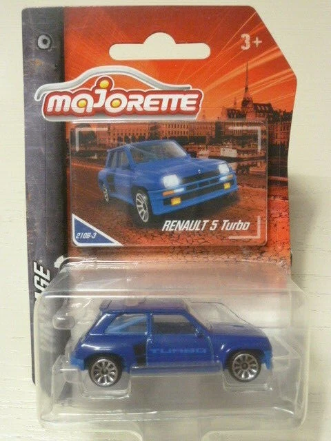 MAJORETTE MOTOR - Renault 5 Turbo R5 Rouge Jaune / Made In France EUR 5