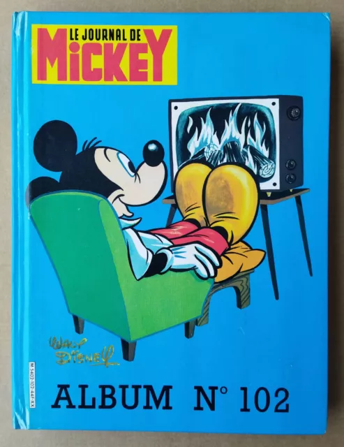 - Journal De Mickey.  Album 102. Avec Suppléments Dont Posters & Calendrier 83 -