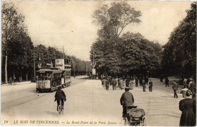 CPA AK Vincennes Le Rond Point de la Porte Jaune FRANCE (1283154)