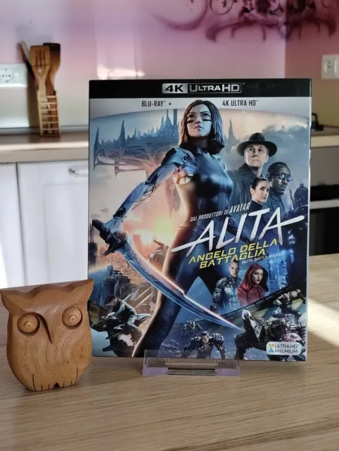 Bluray 4k UltraHD + Blu-ray " Alita, Angelo della Battaglia " Eng, Ita