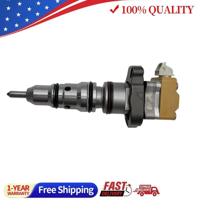 COMMON RAIL DIESEL Fuel Injector for Caterpillar CAT 3126B 196-1401 ...