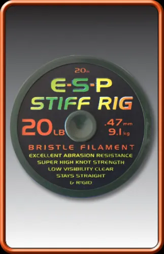 ESP Stiff Rig Bristle Filament *All sizes* *PAY 1 POST*