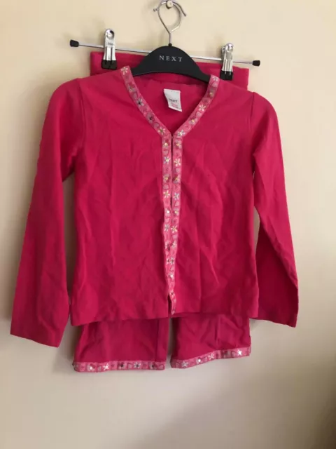 Girls next 2 piece outfit set Age 5-6 Years Cardigan & bottoms Leggings -