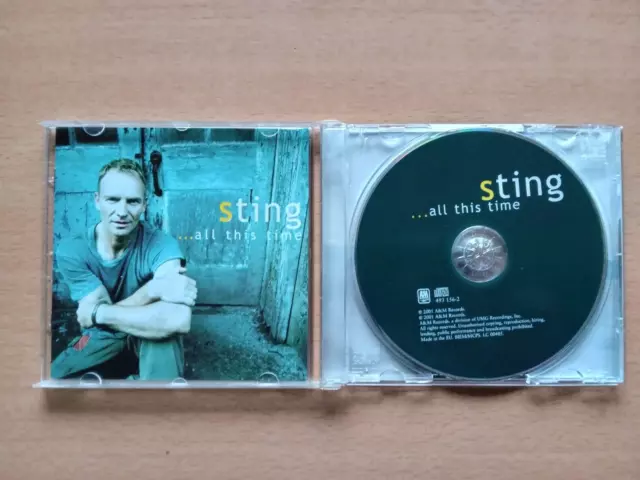 CD Disque - Sting – All This Time -