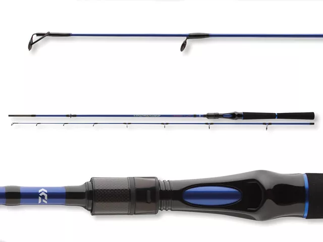 DAIWA Triforce TS 2,40m 15-50g Sandre Canne à Spinning Zanderrute Leurre Souple