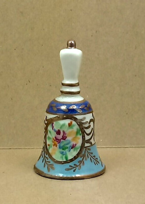 palais royal mini campanella porcellana decorata a mano h 7,5 cm