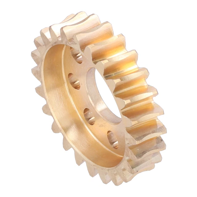 Ruota ingranaggi a verme ottone 14 mm ottone verme resistente durevole per ingranaggi a motore