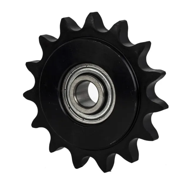 Jeremywell #60 Roller Chain Idler Sprocket 5/8" Bore Hardened 15 Tooth