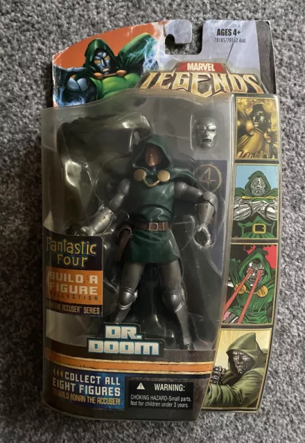 Marvel Legends FF4 Ronan The Accuser Baf Dr Doom Variant Figure Hasbro 2007