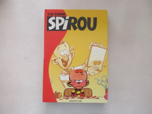 Journal De Spirou Album Recueil N°226 Be/Tbe