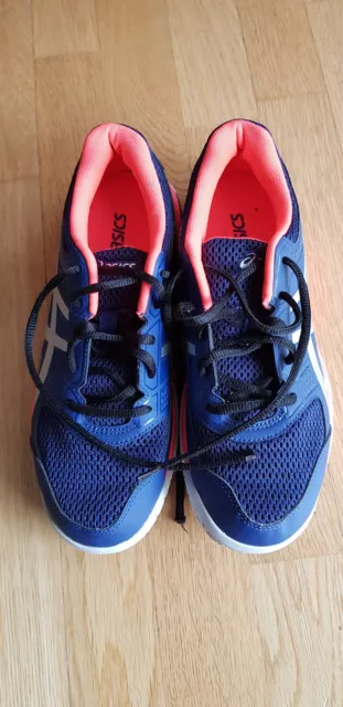 Asics Gel Rocket 8 Hallenschuhe Turnschuhe blau Damen Größe 41,5